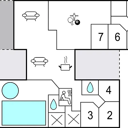 Gorgeous In With Sauna Prázdninový dům